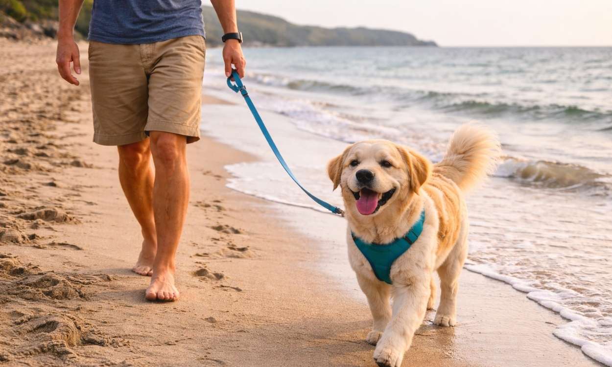 Budget dog holiday affordable cheap dog friendly break beach simple