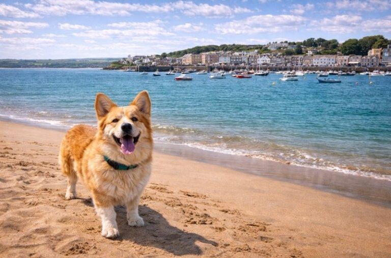 Dog-friendly Padstow beach Camel Estuary harbour Cornwall