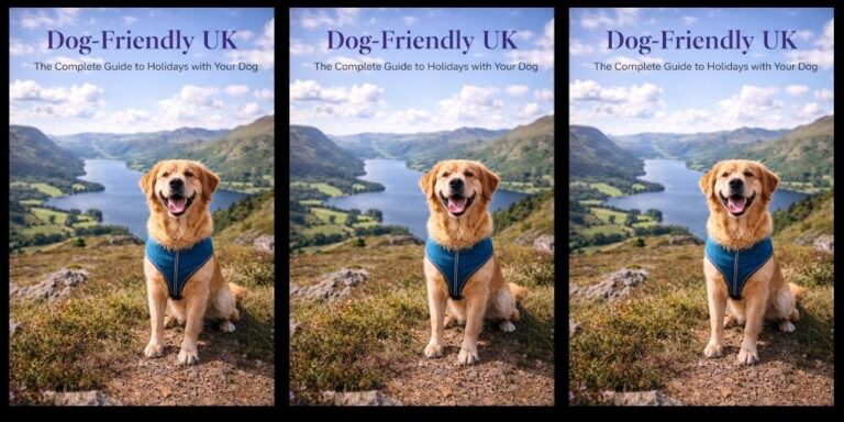 Dog-friendly UK complete guide happy dog beautiful landscape holiday adventure