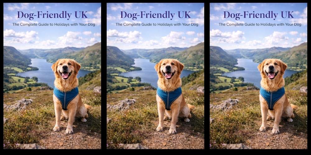 Dog-friendly UK complete guide happy dog beautiful landscape holiday adventure